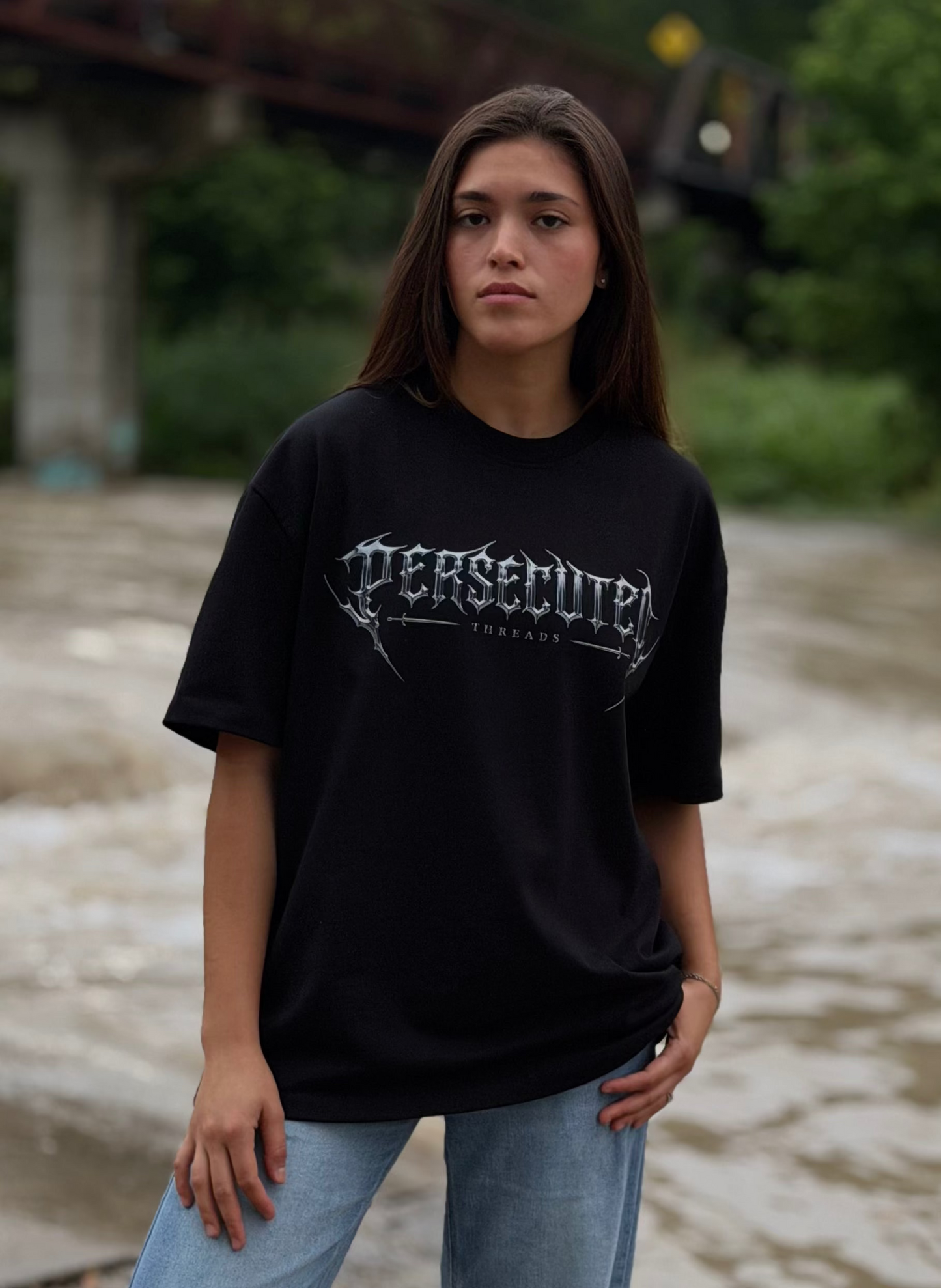CHROME CROSS HEAVY TEE