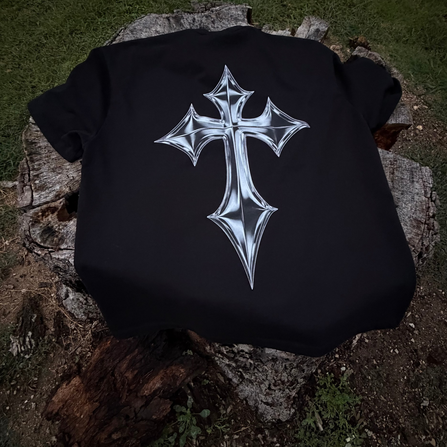 CHROME CROSS HEAVY TEE