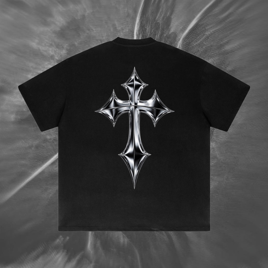 CHROME CROSS HEAVY TEE