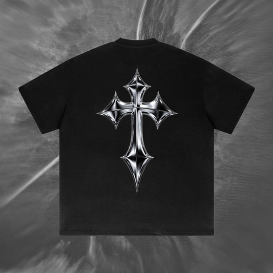 CHROME CROSS HEAVY TEE